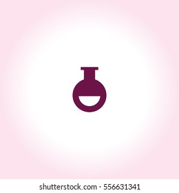 Test Tube Vector Icon.