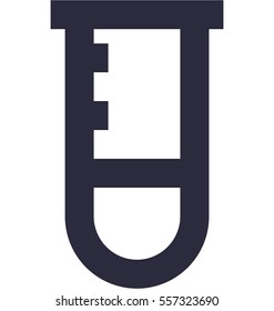Test Tube Vector Icon 