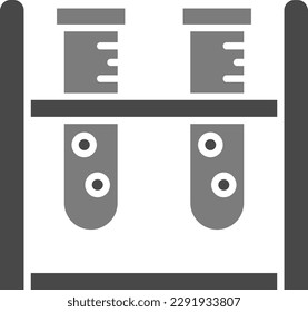 Test Tube vector icon. Can be used for printing, mobile and web applications.