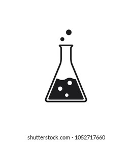 test tube vector icon, catalyst