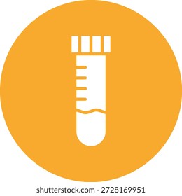 Teströhre Vektor Symbol Design Illustration