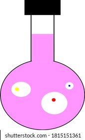 Test tube vector or illustration