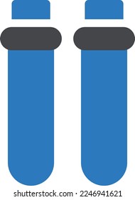 test tube Vector illustration on a transparent background. Premium quality symmbols. Glyphs vector icons for concept and graphic design. 
