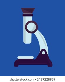 Test tube vector illustration set. Glass test tube laboratory objects for experiment