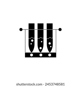 icono de tipo de Vector del tubo de ensayo