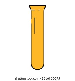 test tubes chemical glassware lab line icon vector. test tubes chemical glassware lab sign. isolated symbol illustration