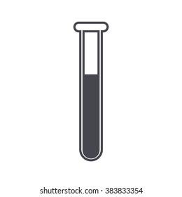 Test tubes. Chemistry Glassware.