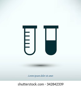 test tubes icon