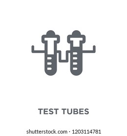 Test tubes icon. Test tubes design concept from  collection. Simple element vector illustration on white background.