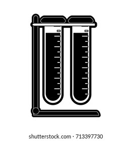 test tubes icon image 