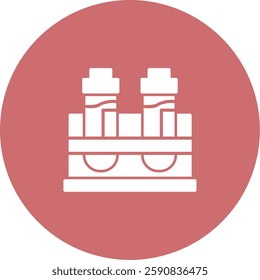 Test Tubes Icon Symbol Art Sign