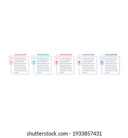 test tubes infographic template. scientific infographic template. annual report, magazine, web, internet information template