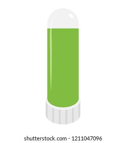 
Test tubes isometric icon design for laboratory research concept

