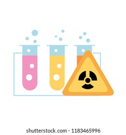 test tubes laboratory hazard analysis