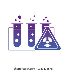test tubes laboratory hazard analysis