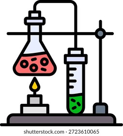 Tubos de prueba Nuevo Vector de diseño de iconos creativos