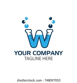 Test Tubes resembling letter W
