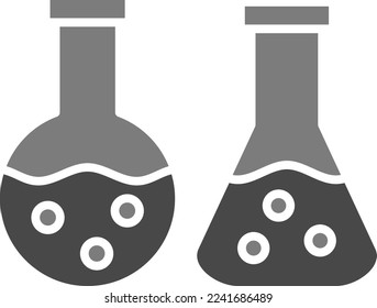 Icono del vector Tubes de prueba. Se puede usar para imprimir, móviles y aplicaciones web.