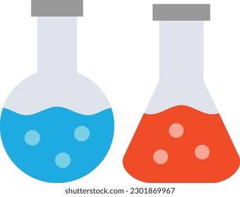 Test Tubes vector icon. Can be used for printing, mobile and web applications.