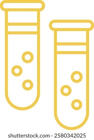 Test Tubes vector icon. Can be used for printing, mobile and web applications.