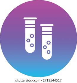 Test Tubes vector icon. Can be used for printing, mobile and web applications.