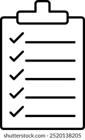 Diseño de ícono de línea de Vector de prueba