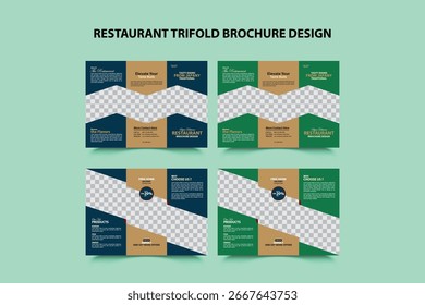 PLANTILLA DE DISEÑO DE FOLLETO TRIFOLD