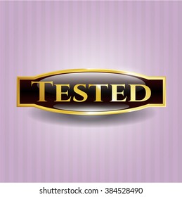 Tested gold badge