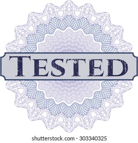 Tested linear rosette