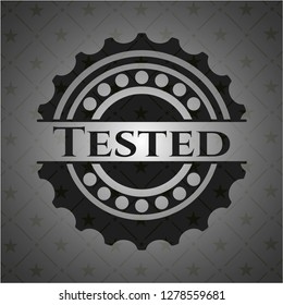 Tested realistic dark emblem