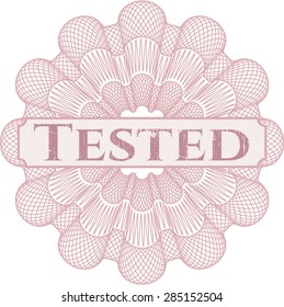 Tested rosette