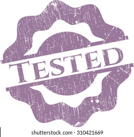 Tested rubber seal
