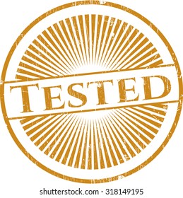 Tested rubber seal