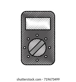 tester device electricity measuring icon