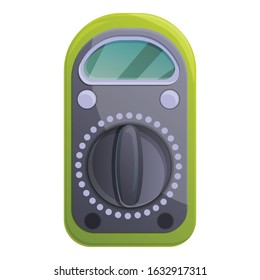 Tester multimeter icon. Cartoon of tester multimeter vector icon for web design isolated on white background