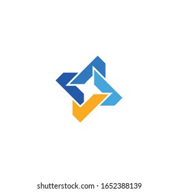 tester's logo with a circular checklist shape, tester's icon
