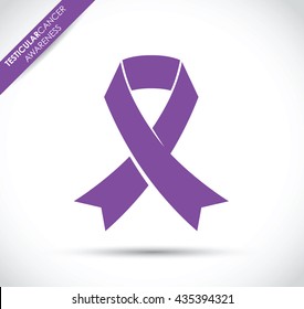 testicular cancer awareness ribbon