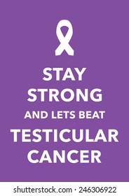 testicular cancer poster