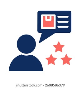 Testimonial Icon Element for Design