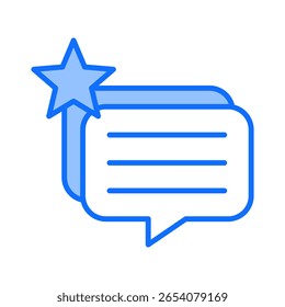 Elemento de Ícone de Testemunho para Design