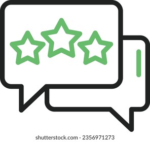 Testimonial Icon image. Suitable for mobile application.