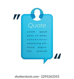 testimonial quotation background for your social media post vector