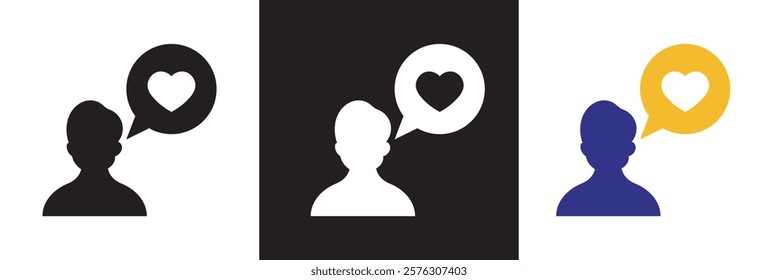 Testimonials icon set. Icons related to feedback, customer relationship, management, emotion, symbols, review.  isolated on white and black background. vector illustration. EPS 10