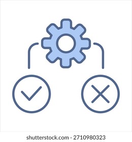Probando la Ilustración vectorial Blue Icon