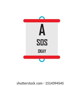 The testing Board for verification of the patient icon vector illustration on white transparent background , simple icon 