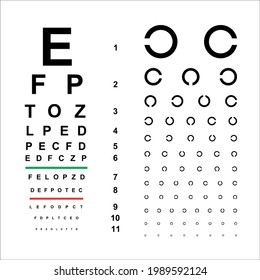 Testing Board for verification of the patient, vector image Testing isolated on white background.