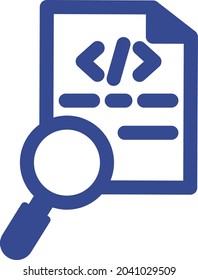 Testing Coding  Isolated Vector icon which can easily modify or edit

