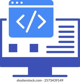 Testing Icon Mixed Vector Illustration