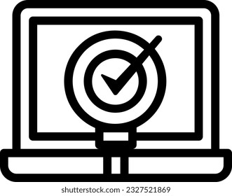 Testing Icon as part of Web Design Icon Set