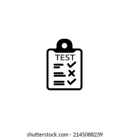 testing icon vector design templates 